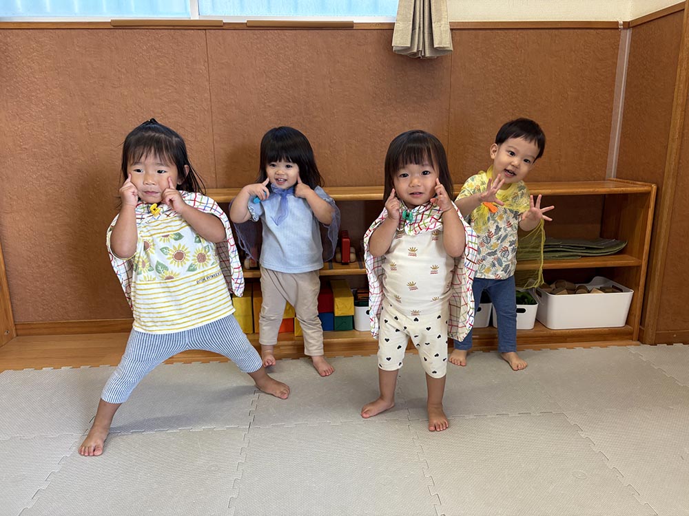 みんなでおめかし！