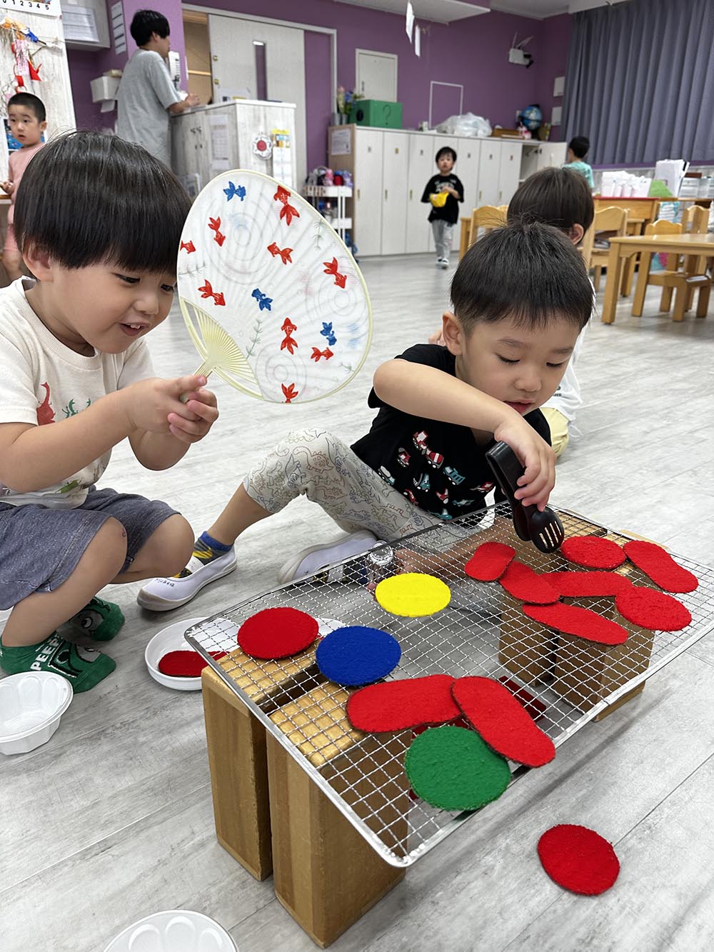 室内だけどアウトドア！